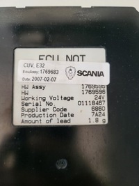 фото thumb №5, Блок управления модуль бортовой компьютер света scania 1769683