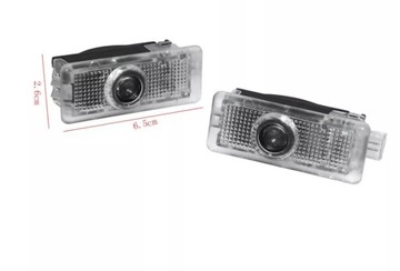 MERCEDES LED projector CLA CLS z logiem 09-17