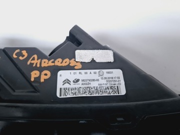 фото thumb №5, Лампа do руху денного drl led правий перед citroen c3 aircross 2017- #8802