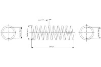 фото thumb №1, Пружина подвеска skoda p ! mos sp1842