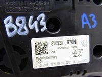 фото thumb №7, Лічильник приладова панель прилади audi a3 8v 1.6 tdi clh clha 8v0920970n