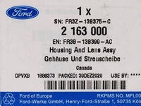 фото thumb №14, Проектор левый освещение порога mustang 15- 17- _ 2163000 _ fr3b-13b399-ac