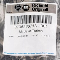 фото thumb №7, Молдинг порог внутренняя задняя левая fiat doblo i