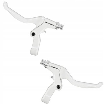 Ручки, тормозные рычаги V-brake PROMAX, белый ALU