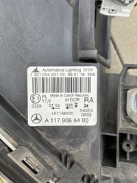 фото thumb №9, Лампа перед передняя mercedes cla w117 передний рестайлинг bi-xenon bi ксенон