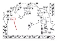 фото thumb №9, Bmw 7 f01, f02 передняя часть brake труба 6775261 34326775261 oem