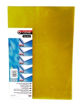 Полупрозрачные передние обложки Opus Yellow