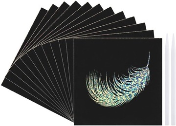 Волшебный блокнот, блокнот, блокнот GLITTER Scratch Book