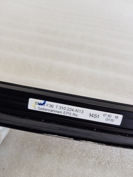 фото thumb №13, Bmw 4 f36 планка дахова кузовна права 7310224