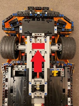 Настенный держатель для TECHNIC PORSCHE 911 42096