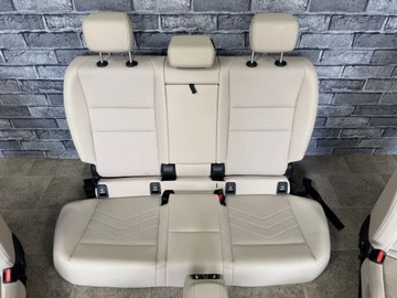 фото thumb №7, Bmw x1 u11 салон сиденья диван обшивки спортивные сиденья sensatec бежево-серый механическая коробка передач