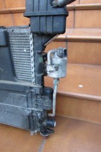 фото thumb №11, Mercedes a160 w168 1.7d 99r радіатор основний  кондиціонера вентилятор комплект