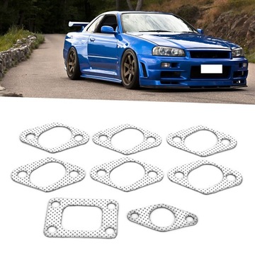 фото thumb №9, 8 szt. набор прокладок коллектора выпускного подходит для nissan skyline r32