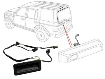 фото thumb №4, Ручка задней крышки land rover freelander 2 ii 06-