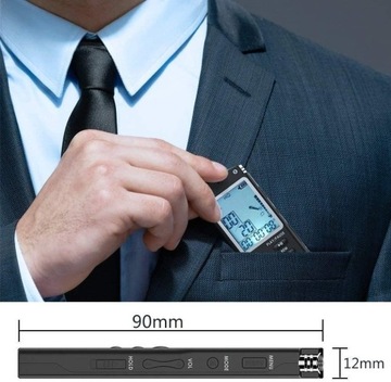 МИНИ-ЦИФРОВОЙ ДИКТОФОН 16 ГБ USB 2.0 MP3 WAV-ПЛЕЕР + НАУШНИКИ