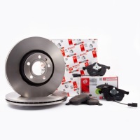 фото thumb №1, Тормозные диски тормозные колодки ferodo перед opel combo c 260mm