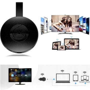 BEZPRZEWODOWY ADAPTER WIFI HDMI MIRRORSCREEN 2w1