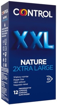Презервативы CONTROL Nature 2XTRA LARGE XXL 12 шт.