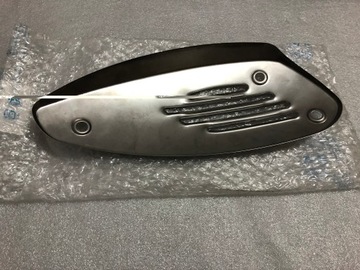 Vespa GTS osłona tłumika wydechu chrom NOTTE NOWA