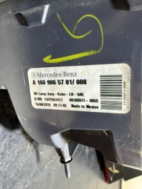 Купить Mercedes gle ml рестайлинг  w166 лампа задний  задняя левая 15-19 led a1669065701, фото thumb