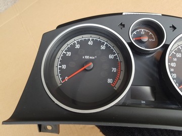 фото thumb №9, Спидометр приборы opel zafira b astra h 1.4 1.6 1.8 бензин 13267542 исправный