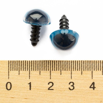 Oczy Bezpieczne dla Zabawek Plastik 14mm 40szt
