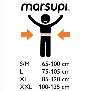ЭРГОНОМИЧНАЯ ПЕРЮНКА ДЛЯ НОВОРОЖДЕННЫХ И МЛАДЕНЦЕВ MARSUPI