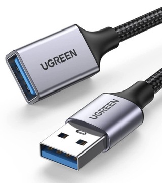 USB 3.0 A-A M-F USB 3.1 Gen 1 Удлинительный кабель премиум-класса, плетеный, 5 м