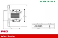 фото thumb №2, Подшипник колёса mitsubishi colt czc cabriol
