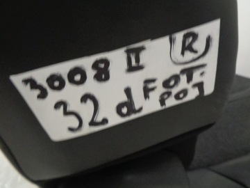 фото thumb №11, Peugeot 3008 5008 ii сиденье правый переднее европа подушка