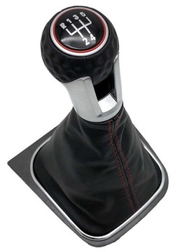 фото thumb №12, Ручка изменения коробки передач чехол vw golf mk5 gti 04-09