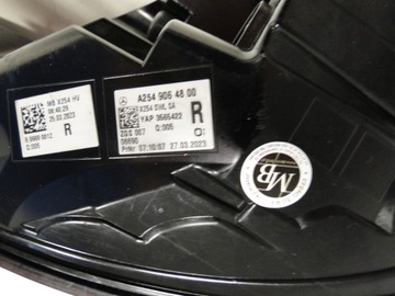 фото thumb №11, Mercedes glc 254 x254 лампа задня зад права правий led usa