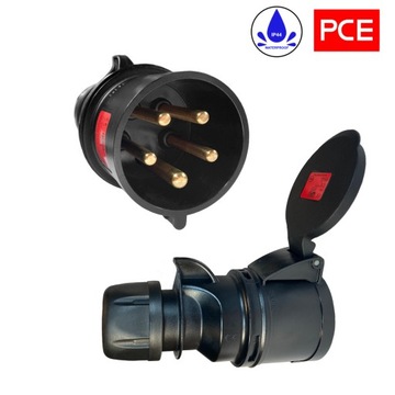 PRZEDŁUŻACZ SIŁOWY GUMA 30M H07RN-F 5x2,5 IP44 16A