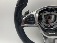 фото thumb №9, Mercedes w205 руль лепестки кожа красивая