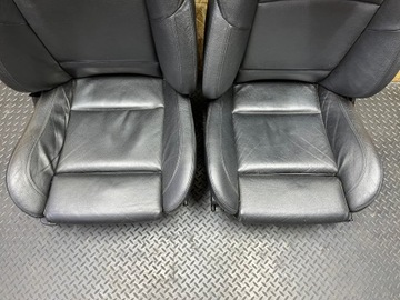 фото thumb №11, Bmw f10 комплект сиденья подогрев uk диван обшивки кожа чёрная м-пакет