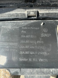 фото thumb №10, Vw t-roc накладка dół бампер задня 2ga807521s