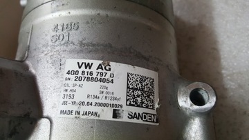 фото thumb №10, Компрессор кондиционера audi a6 a7 q7 q8- vw touareg 4g0816797d демонтаж