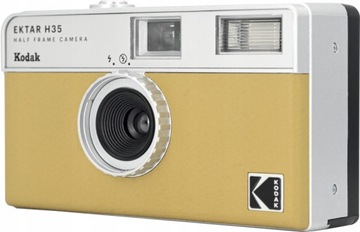 Аналоговая камера KODAK Ektar H35 Бежевого и серого цвета