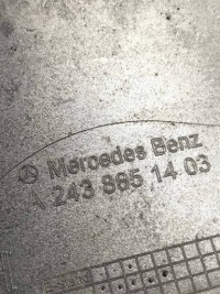 Купить Молдинг бампера передний левая mercedes-benz eqb a2438851403, фото thumb