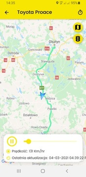 LOKALIZATOR GPS Auta Pojazdu Samochodu Ukryty w Przekaźniku Bez Abonamentu