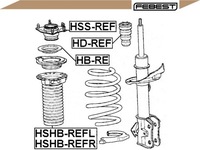 фото thumb №2, Febest захист амортизатора honda cr-v iii 2.4 i-vt