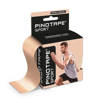 Pinotape Sport Водонепроницаемый, сильный тамп для спортсменов 5 см х 5 м бежевый