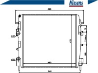 Радіатор води renault kangoo express 1.9 dci 4x4 Ціна, фото thumb