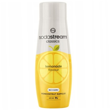 SODA STREAM CYTRYNA LIMONKA + MIRINDA ZERO + LEMONIADA Syrop do Saturatora