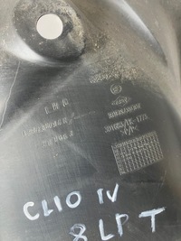 фото thumb №7, Подкрылок левый перед задняя часть renault clio iv 638430833r