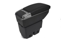 Подлокотник автомобильный чёрный ford fiesta mk7 2008-2017 с schowkami Недорого, фото thumb