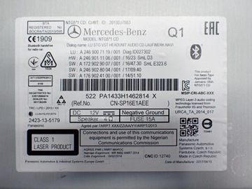 фото thumb №11, Навигация навигация радио дисплей заводская оригинал mercedes a w176 17r