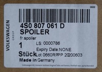 фото thumb №14, Спойлер бампера перед карбон audi r8 rs8 4s 4s0807061d