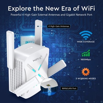 WZMACNIACZ SYGNAŁU Wi-Fi JOOWIN CF-XR182