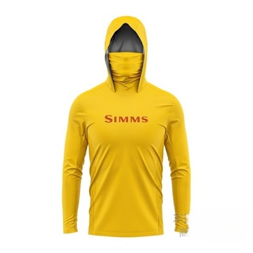 Толстовки с капюшоном SIMMS Sunscreen Sea Fishing